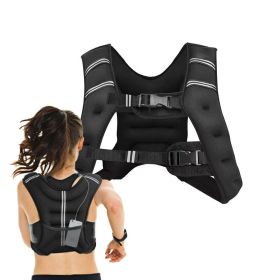 16 lbs Weight Vest with Adjustable Buckles for Running/Fitness Strength Training
