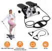 Steppers for Exercise, Mini Stair Stepper with Resistance Bands at Home Workout Equipment with 330.7LBS Loading Capacity