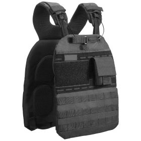 40lb Weight Vest, WEIGHT PLATES NOT INCLUDED Adjustable Body Weight Jacket for Men Women, Workout Equipment for Strength and Endurance Training