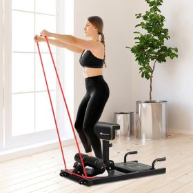 8-in-1 Home Gym Multifunction Sissy Squat Fitness Machine