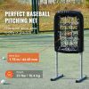 9 Hole Baseball Net, 21"x29" Softball Baseball Training Equipment for Hitting Pitching Practice