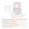 Baseball And Softball Rebounder Net, 3.5 x 6 ft PitchBack Baseball Pitching Nest, Softball Pitchback Net, Fielding Trainer