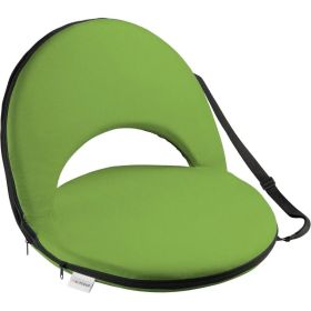 Alpcour Reclining Stadium Seat - Waterproof, 6-Position Comfort For Outdoor Use 21 Inches Wide 5 Colors (Option: Lime-21Wide)