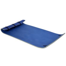 Roll-Up Pool Float Pad for Lakes, Oceans & Pools, Water Mat for Playing, Relaxing & Recreation - Blue (Option: Blue-1545x380x380 mm)