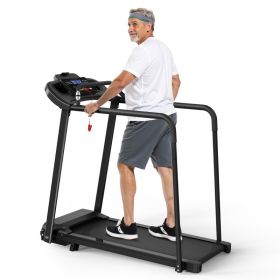 Senior Rehabilitation Treadmill With Safety Handrails (Option: Elderly rehabilitation treadmi)