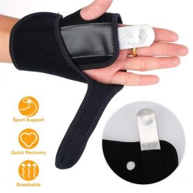 Wrist Support Brace Carpal Tunnel Night Sleep Support Strap With Thumb Hole Removable Ergonomic Splint For Left Hand For Wrist Recovery (Option: Left Hand Type)