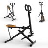 Squat Machine for Home, Assist Trainer for Glutes Workout Foldable with Resistance Bands, for Botty Glutes Butt Thighs