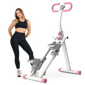 Stair Stepper for Home-Upgrade Vertical Climber Workout Machine for Full-Body Exercise Climber Fitness Equipment with Stable Frame Adjustable Handleba (Color: as Pic)
