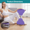 Waist and abdomen rotation machine, abdominal rotation board, noise-free fitness tool, suitable for core muscle training and abdominal fat reduction